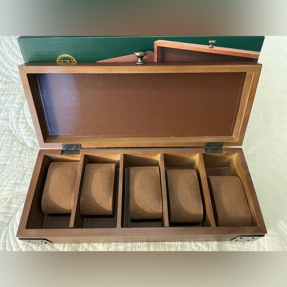 Woodbury Accessories Woodbury 5piece Watch Case Poshmark